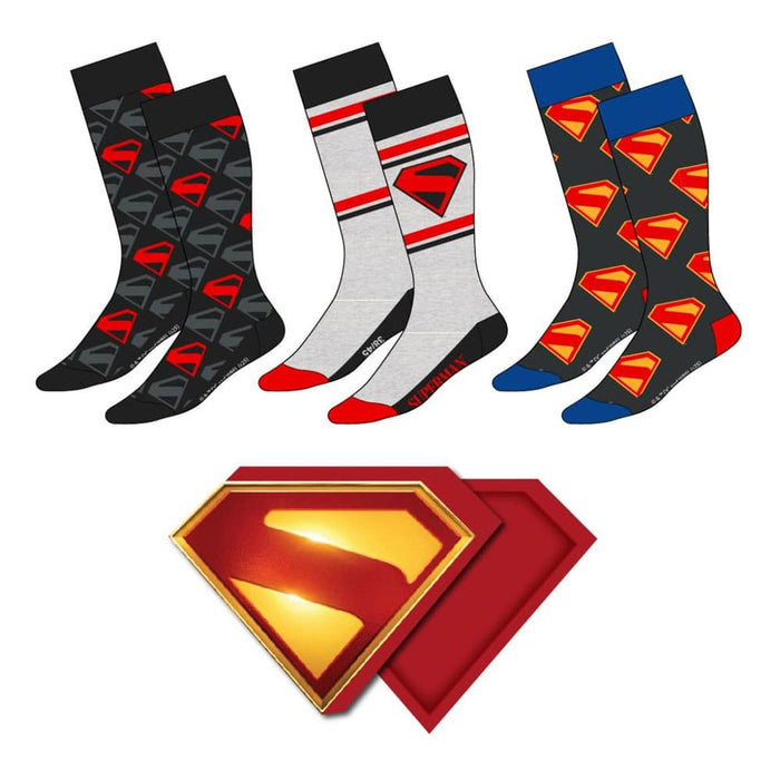 Calzini DC Comics Superman confezione da 3