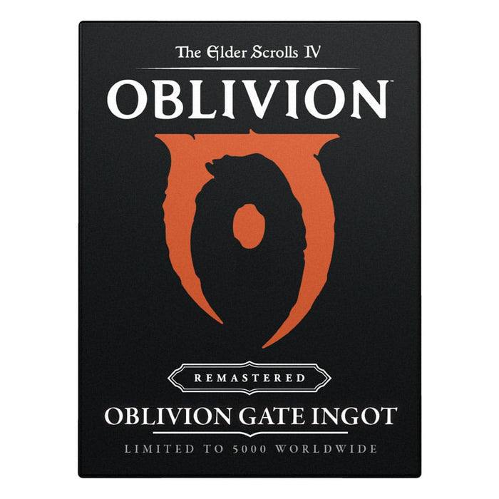 The Elder Scrolls IV: Oblivion lingot en métal Porte d'Oblivion