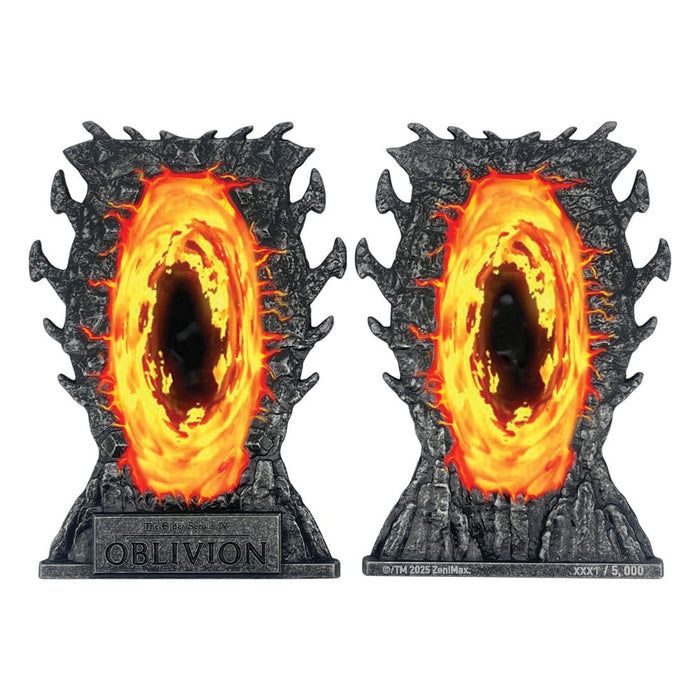 The Elder Scrolls IV: Oblivion lingot en métal Porte d'Oblivion