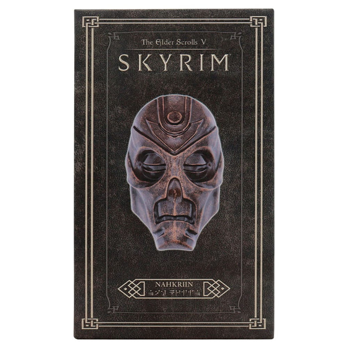 The Elder Scrolls V réplica máscara de sacerdote dragón Nahkriin