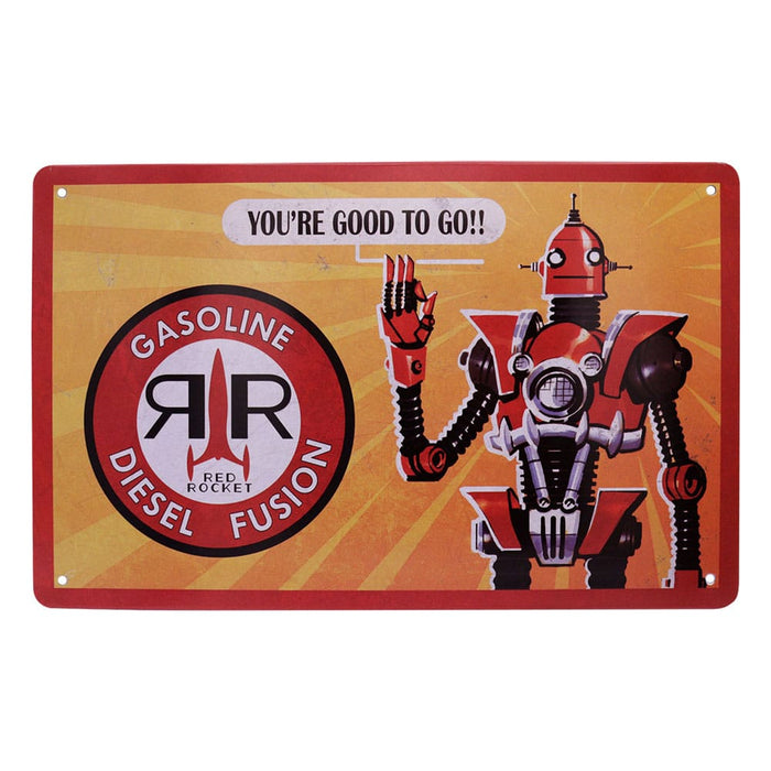 Fallout set de 3 placas de metal (Vault-Tec, Red Rocket, Nuka Cola)
