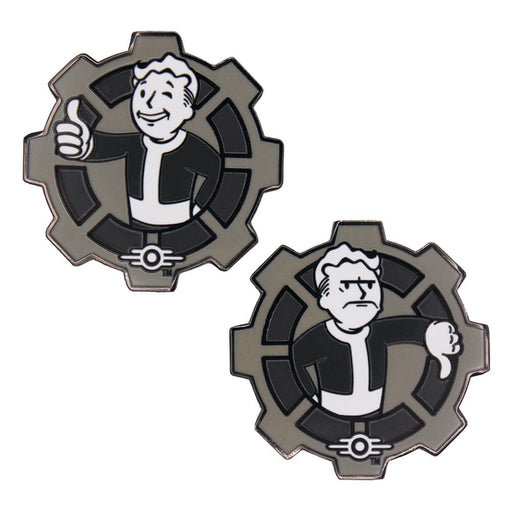 Fallout Collector's Coin Vault Boy Decision