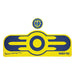 Fallout Desk Mat with Coaster Vault-Tec