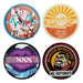 Borderlands Coaster Set of 4 (Metal, Cork Backing)