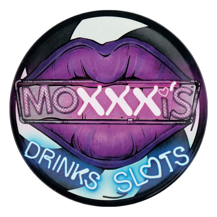 Borderlands Coaster Set of 4 (Metal, Cork Backing)
