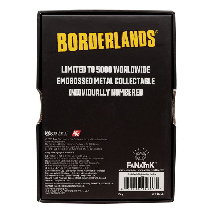 Borderlands Golden Key Replica