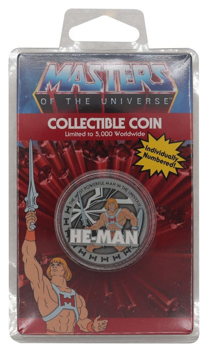 Moneda de colección de Masters of the Universe He-Man