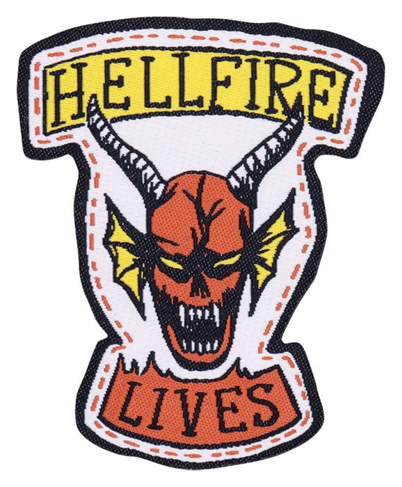 Set d'écussons en tissu Stranger Things Hellfire Club