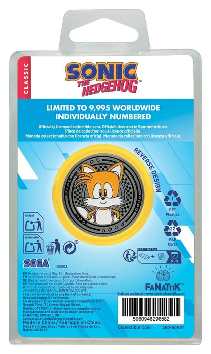 Sonic and Tails Collector Coin