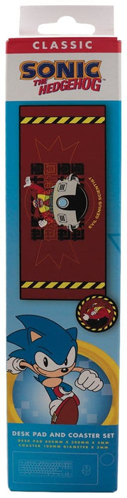 Tappetino da scrivania Sonic con sottobicchiere