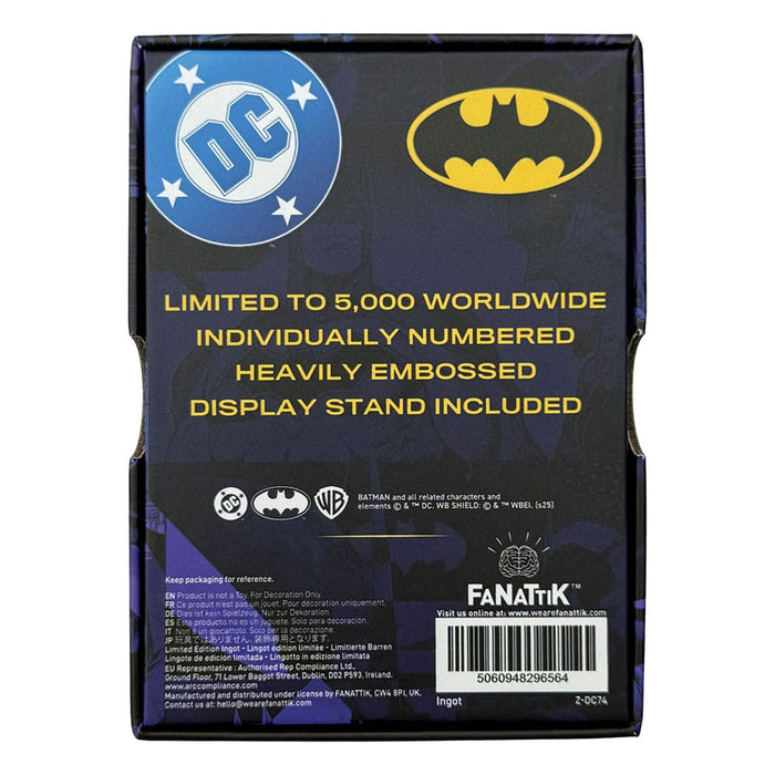DC Comics Metallbarren Batman Rüstung