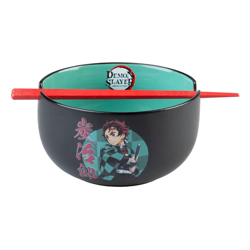 Demon Slayer Ciotola per ramen Tanjiro con bacchette