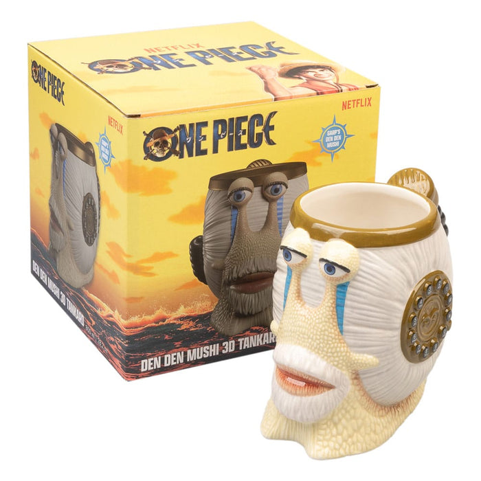 Jarra 3D del caracol transmisor de Garp de One Piece (serie de Netflix)