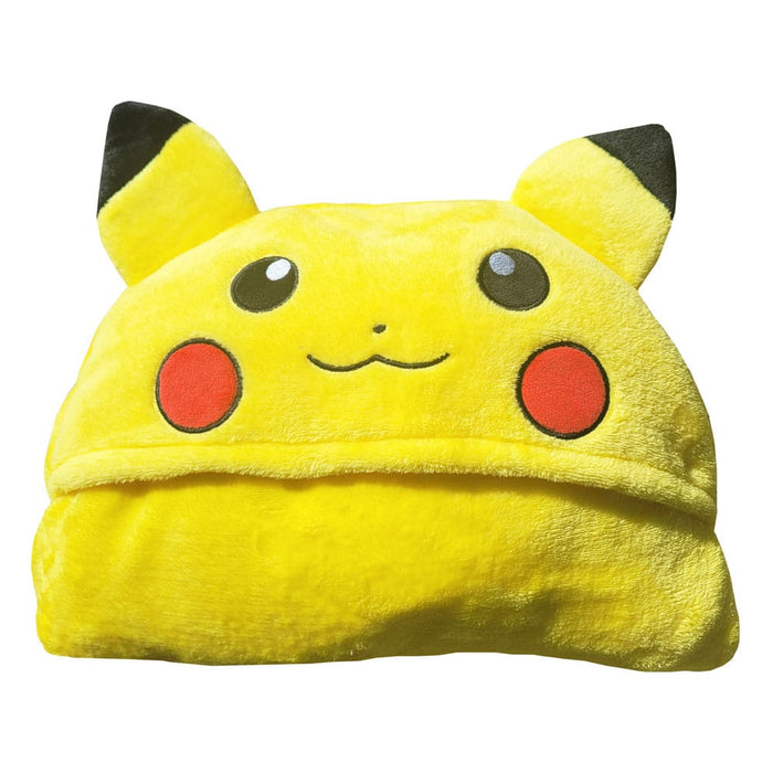 Pokémon Kuscheldecke mit Pikachu-Kapuze