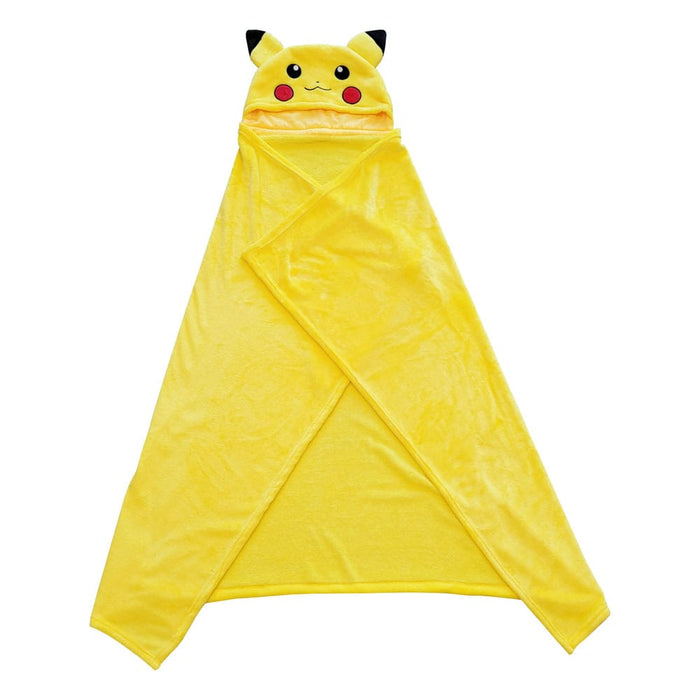 Pokémon Kuscheldecke mit Pikachu-Kapuze