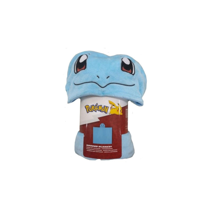 Pokémon Kuscheldecke mit Schiggy-Kapuze