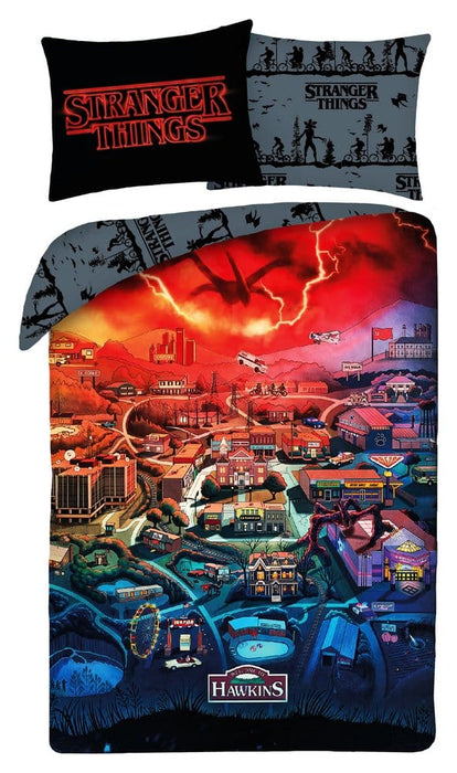 Set letto Hawkins di Stranger Things