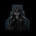 Star Wars estatua de Darth Vader en el trono