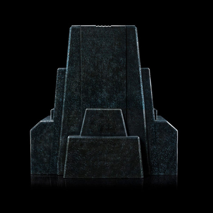Star Wars estatua de Darth Vader en el trono