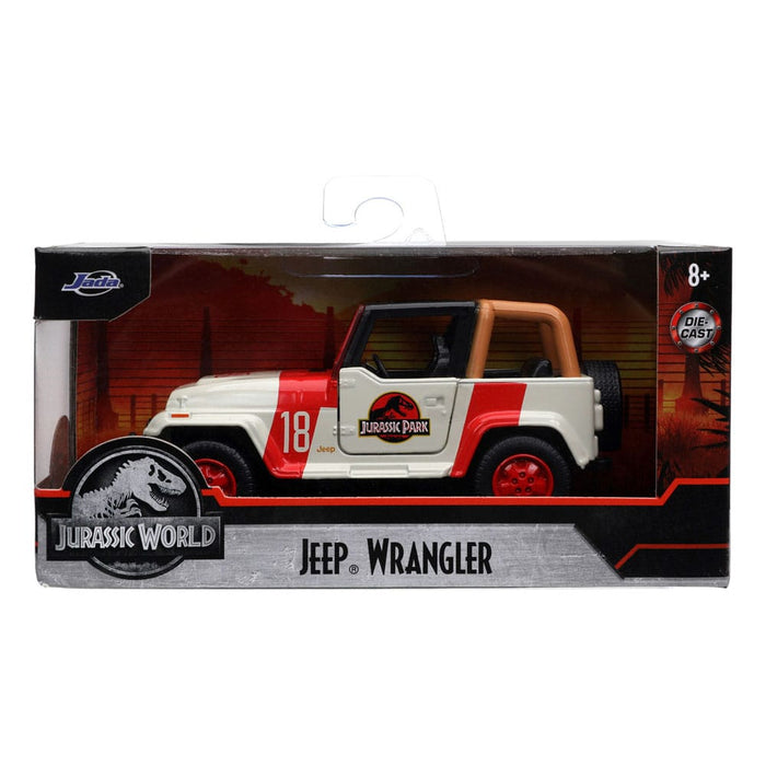 Jurassic World Jeep Wrangler Modellauto 1:32