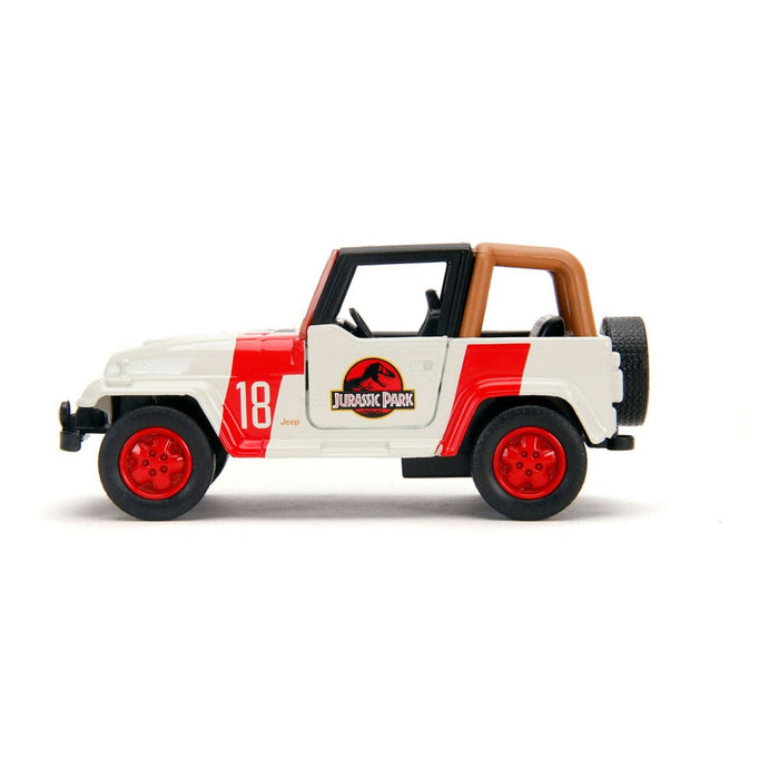 Jurassic World Jeep Wrangler Modellauto 1:32