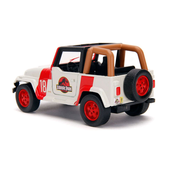 Jurassic World Jeep Wrangler Modellauto 1:32