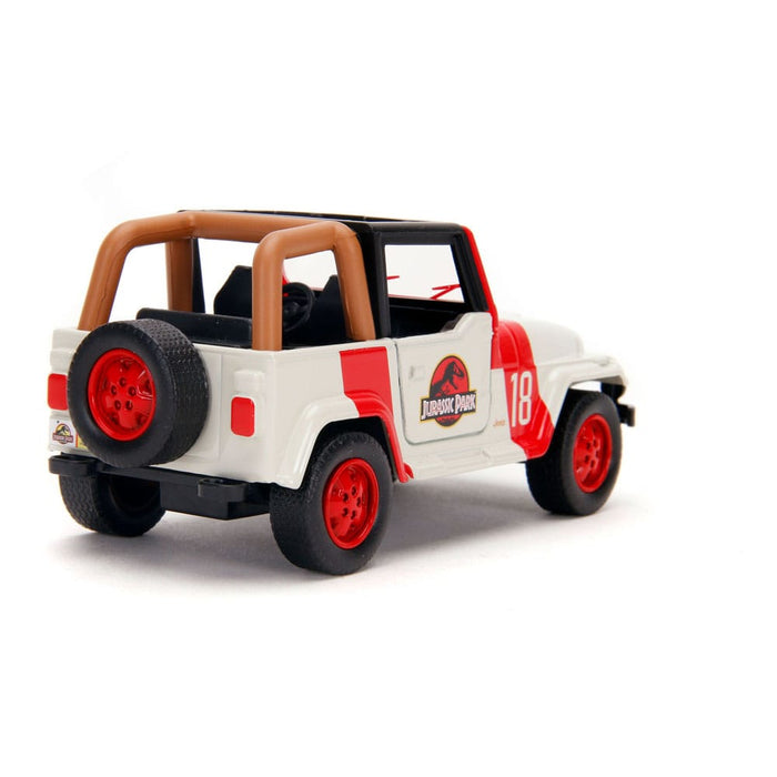 Jurassic World Jeep Wrangler Modellauto 1:32
