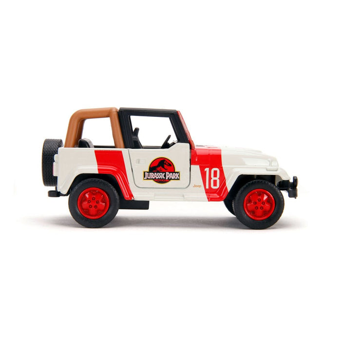 Jurassic World Jeep Wrangler Modellauto 1:32