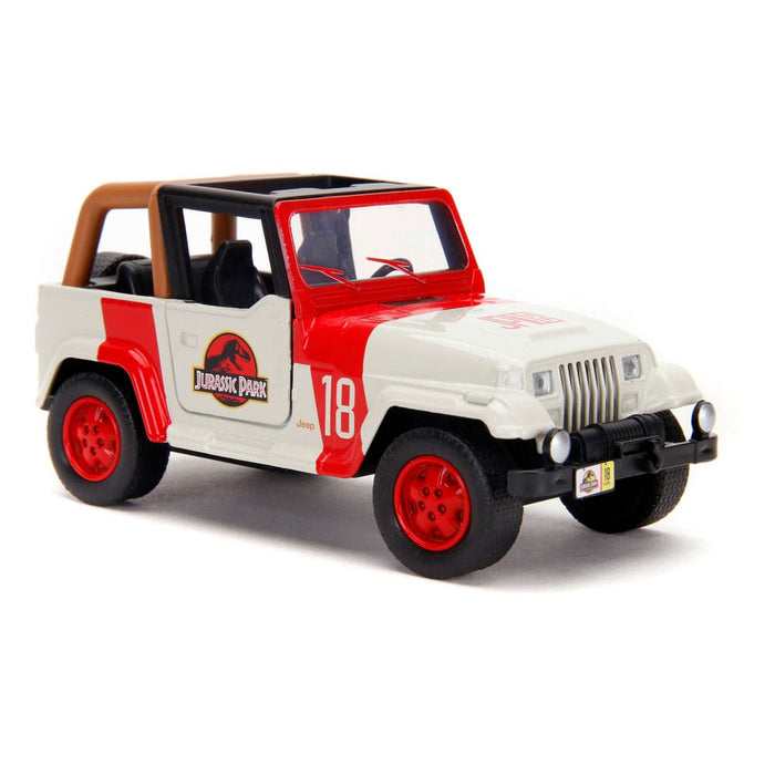 Jurassic World Jeep Wrangler Modellauto 1:32
