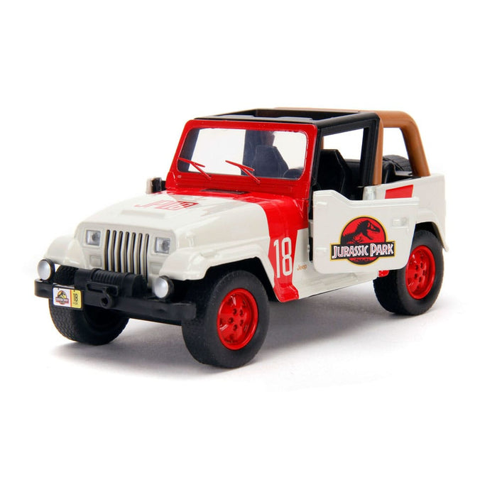 Jurassic World Jeep Wrangler Modellauto 1:32