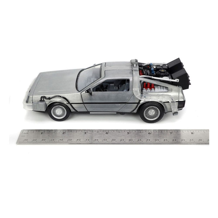 Back to the Future Modelauto Tijdmachine 1/24