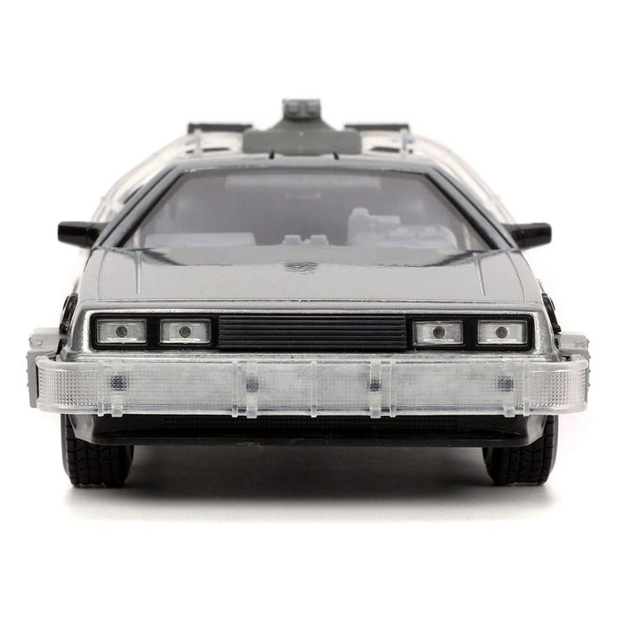 Back to the Future Modelauto Tijdmachine 1/24