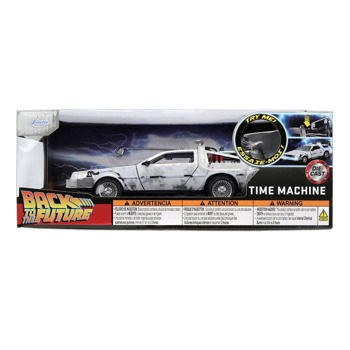Back to the Future DeLorean Model Car (Frost Edition)
