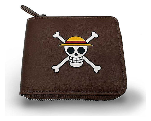 One Piece Cartera Jolly Roger del Sombrero de Paja