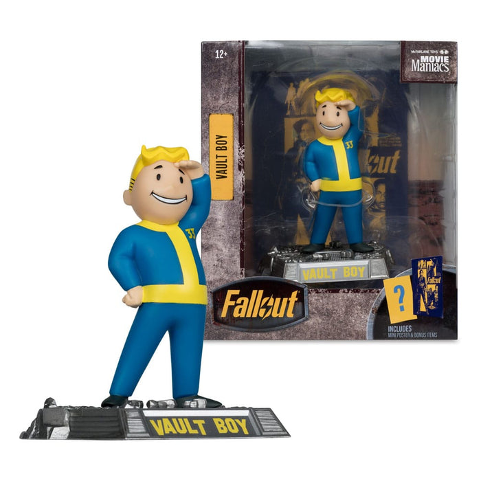 Action figure Vault Boy di Fallout Movie Maniacs