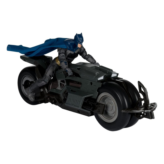 Batman mit Batcycle aus The Flash