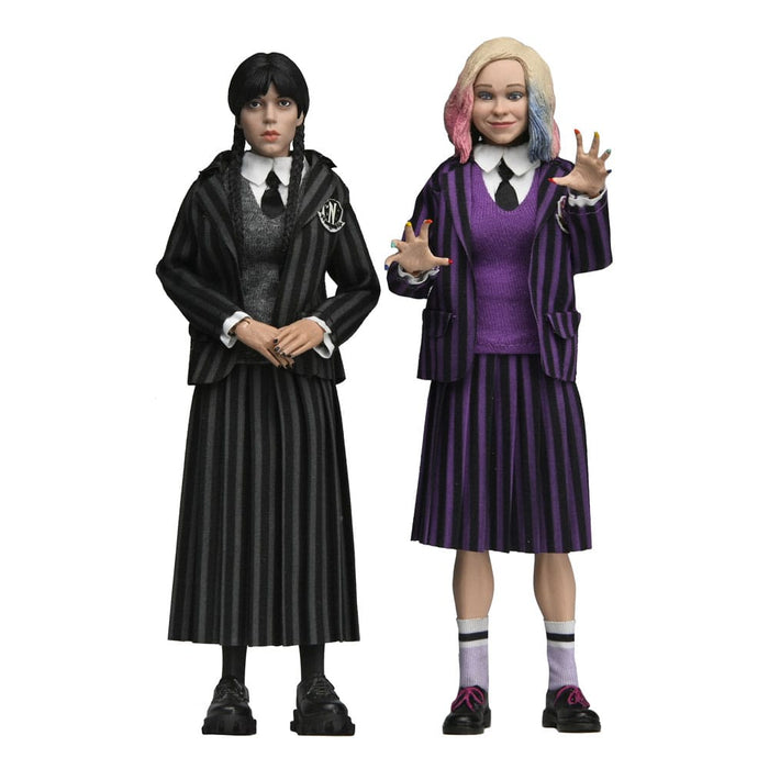 Wednesday Action Figures Wednesday Addams and Enid