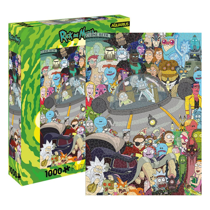 Rick and Morty group picture puzzle