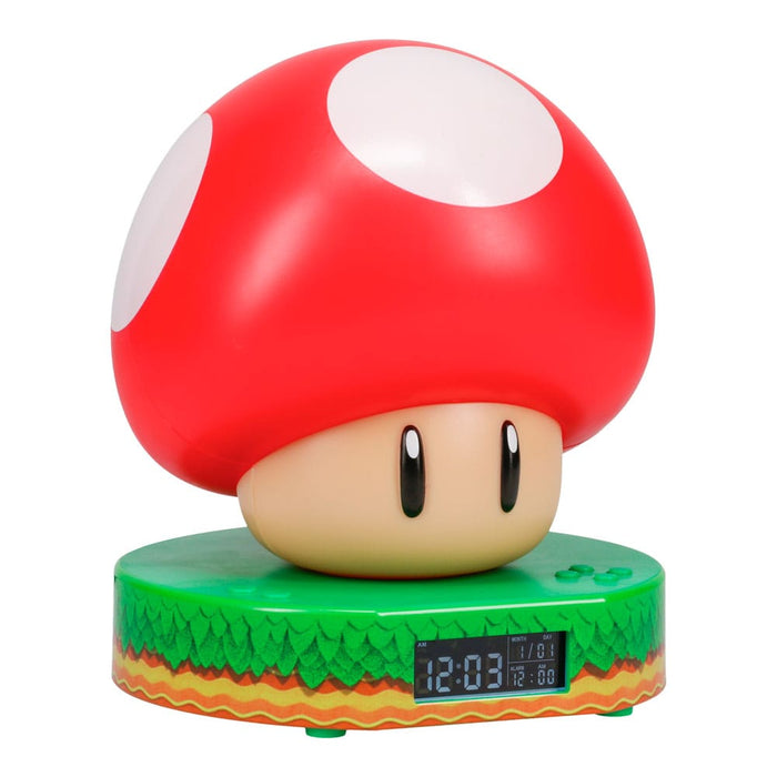 Super Mario digitale wekker Superpaddenstoel