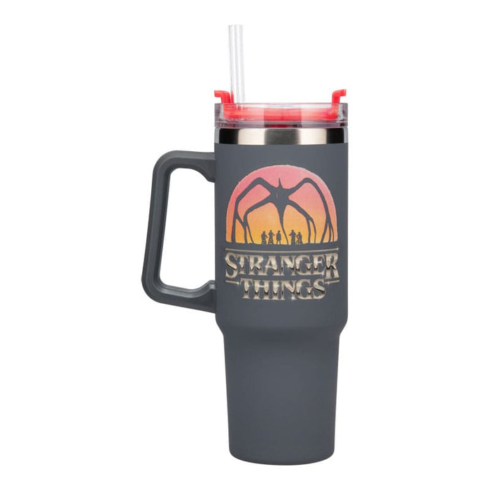 Stranger Things Drinking Cup with Straw