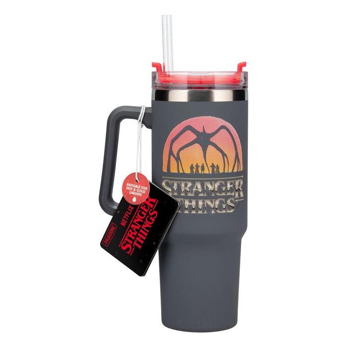 Stranger Things Drinking Cup with Straw