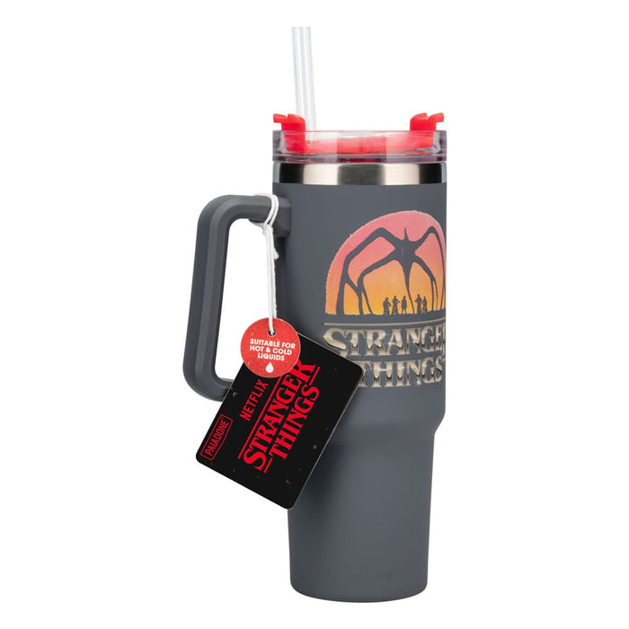 Stranger Things Drinking Cup with Straw