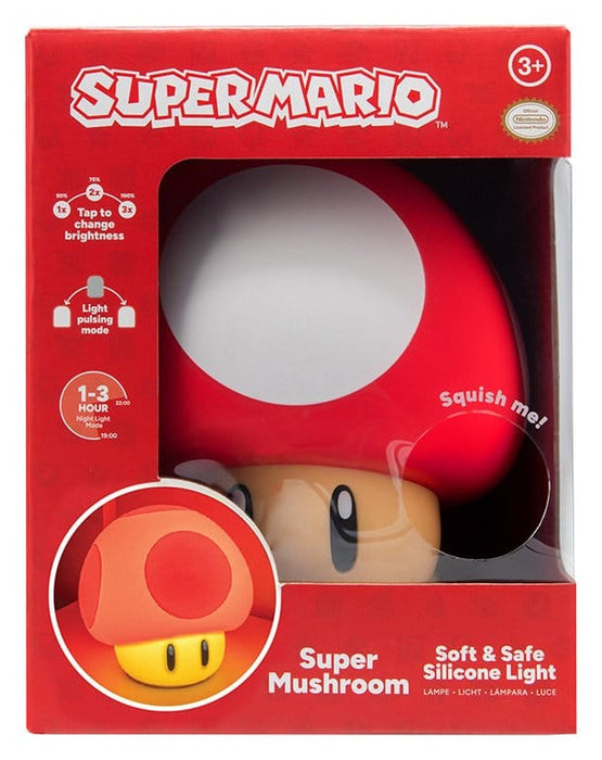 Super Mario Superpilz Silikon-Leuchte