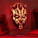 Lámpara Star Wars máscara de Darth Maul
