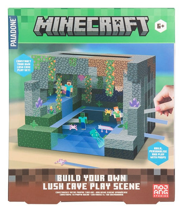 Minecraft 3D-bouwset Grotscène