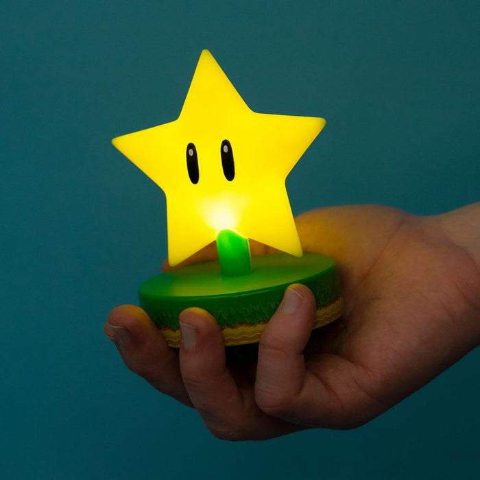 Super Mario Super-Stern Lampe