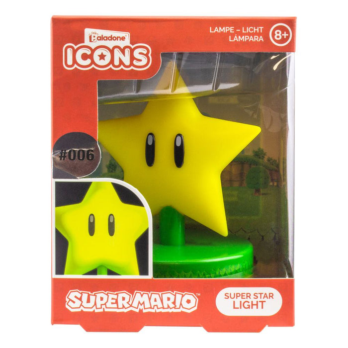 Super Mario Super-Stern Lampe
