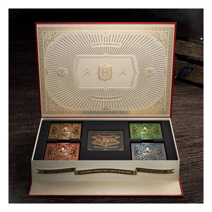 Harry Potter speelkaarten box set met 5 decks