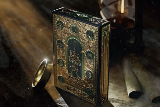 The Lord of the Rings Playing Cards with Gold Ornaments