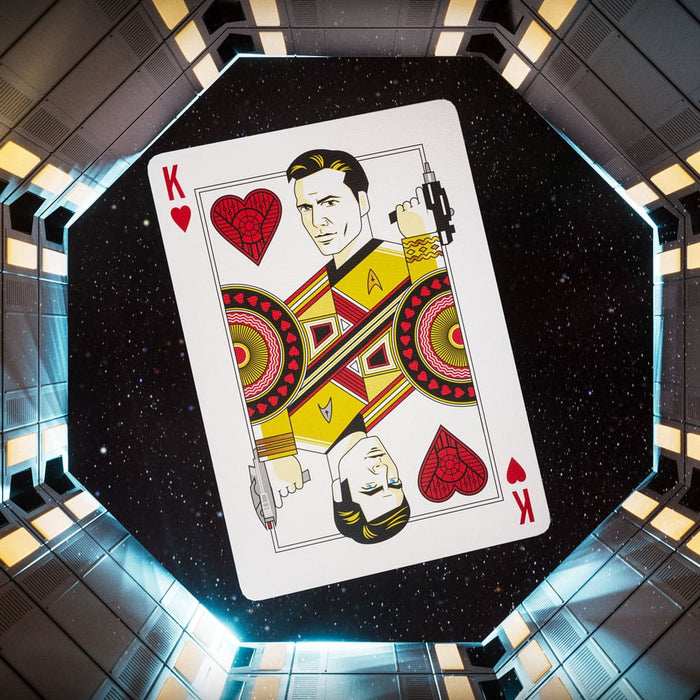 Star Trek premium speelkaarten Dark Edition (zwart)